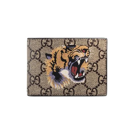 gucci tiger wallet on chain|Gucci tiger button up.